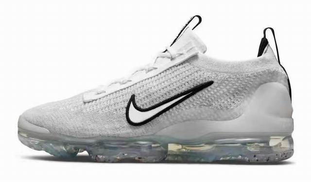Nike Air VaporMax 2021 Fk Men's Running Shoes Grey Black-05 - Click Image to Close